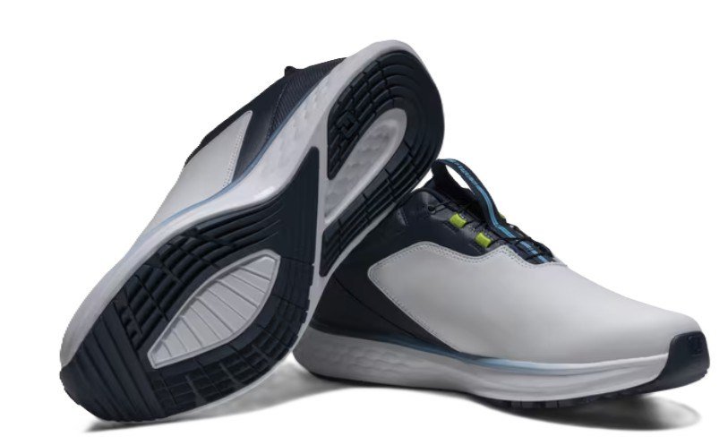 FootJoy Pulse BOA Herren Golfschuhe, weiss/dunkelblau