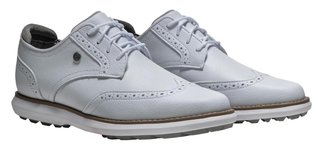 FootJoy Traditions Spikeless Damen Golfschuhe, weiss