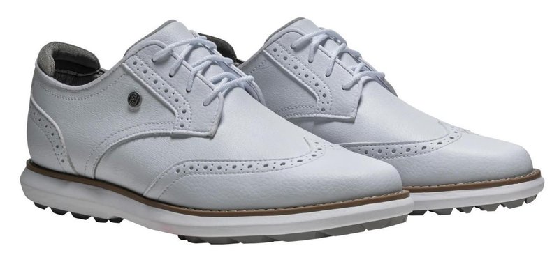 FootJoy Traditions Spikeless Damen Golfschuhe, weiss