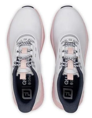 FootJoy Quantum Damen Golfschuhe, weiss/rosa