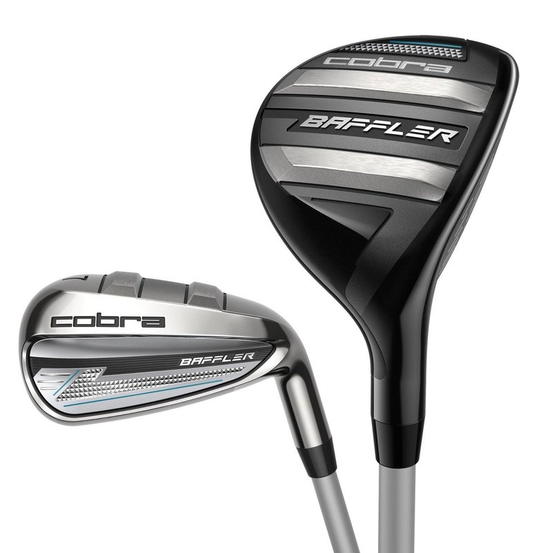 Cobra BAFFLER Black Silver Damen Kombi-Schlägerset