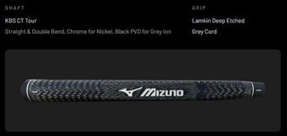 Mizuno M.Craft Nagoya B Nickel Putter