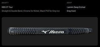 Mizuno M.Craft Kyoto S Nickel Putter