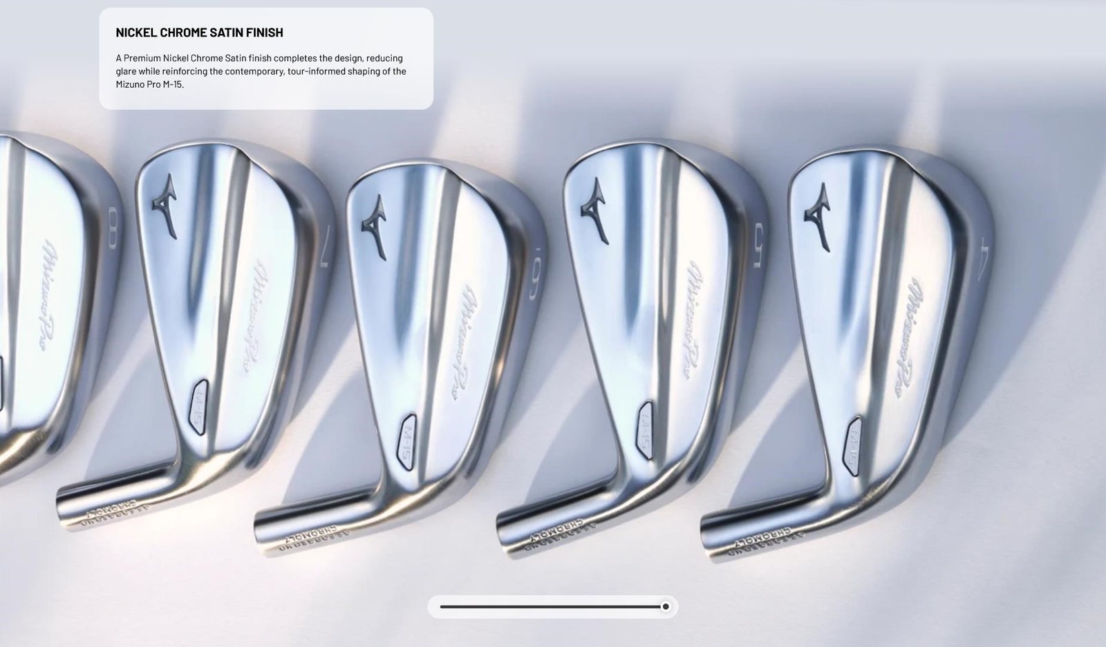 Mizuno Pro M-15 Herren Eisen, Stahl