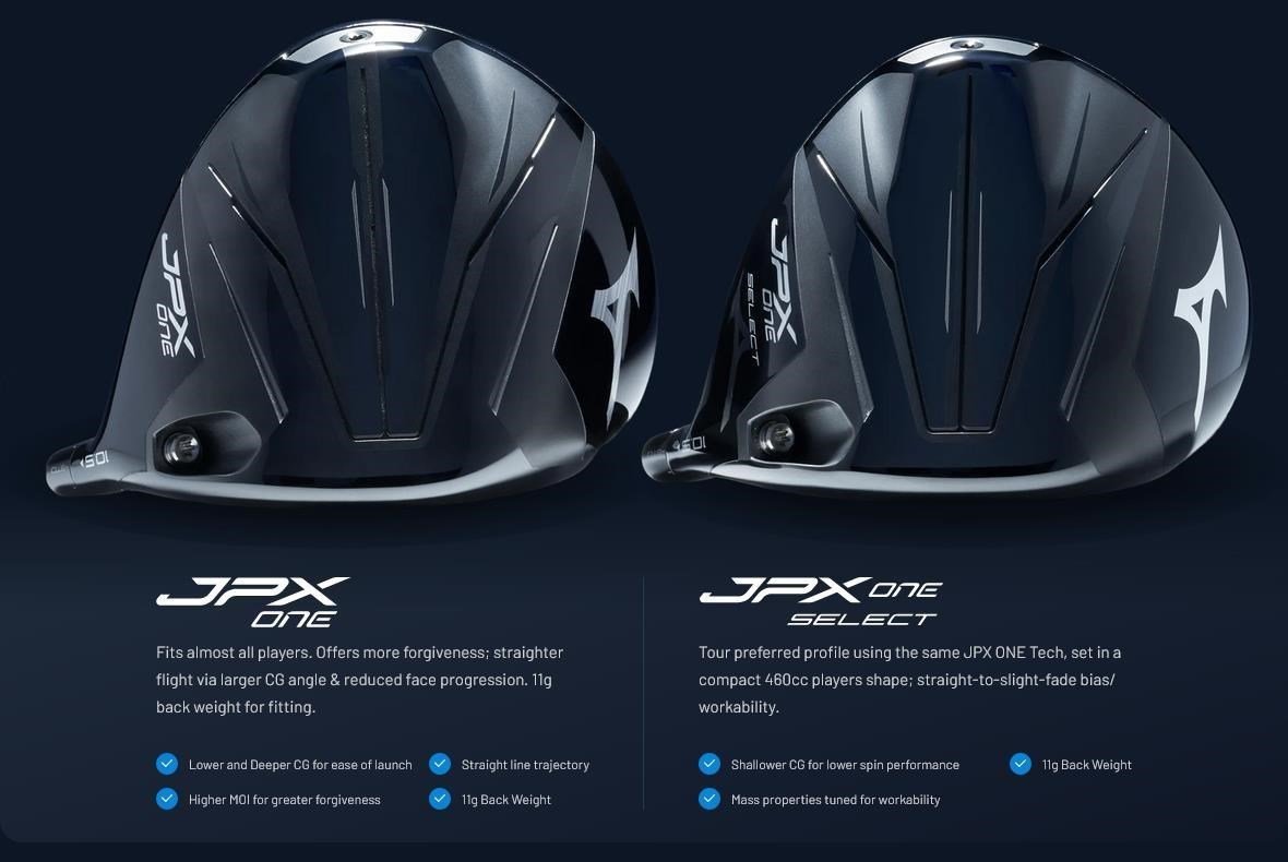 Mizuno JPX ONE Select Herren Driver
