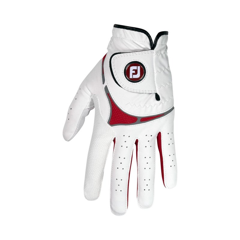 FootJoy GTxtreme Herren Golfhandschuh, weiss/rot