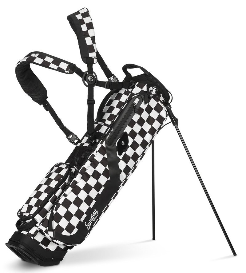 Sunday Golf El Camino Pencilbag, schwarz/weiss