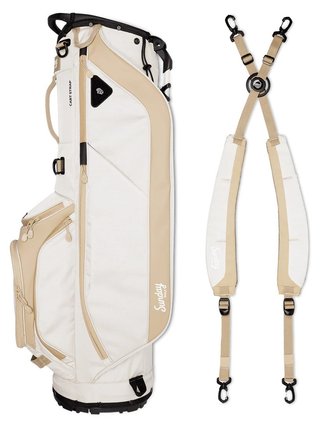 Sunday Golf Ryder stand bag, toasted almond