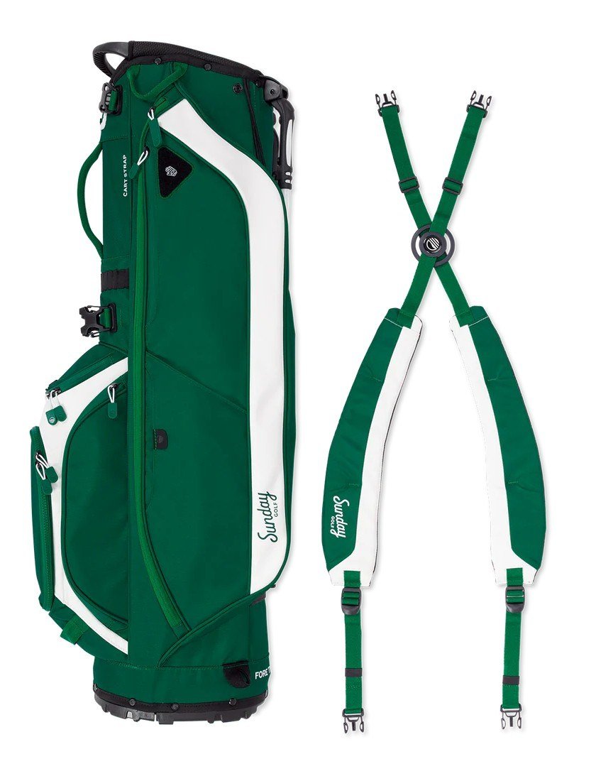 Sunday Golf Ryder Standbag, evergreen
