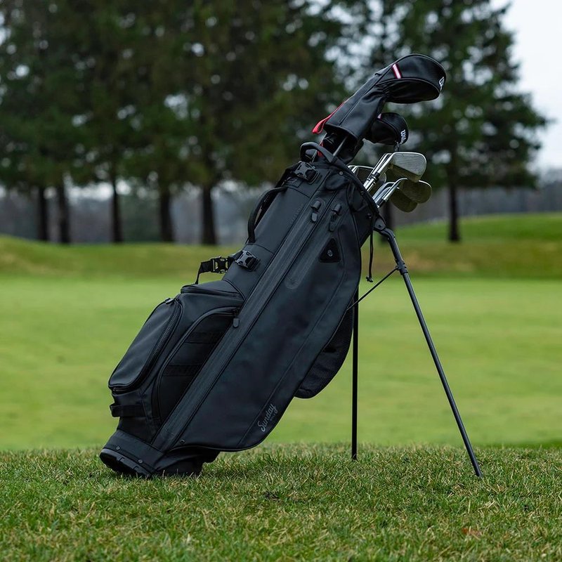 Sunday Golf Storm Ryder Standbag, schwarz