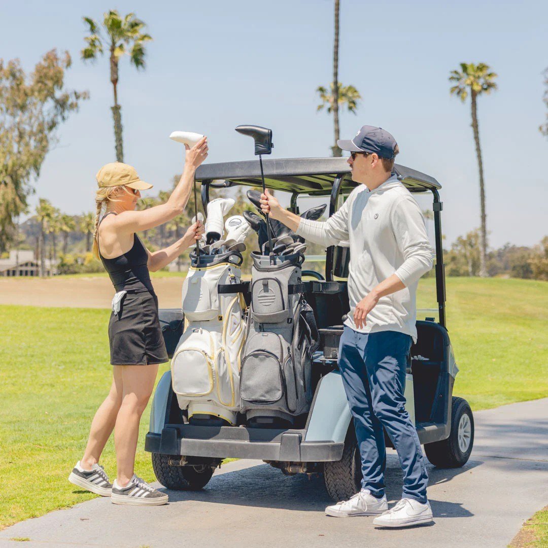 Sunday Golf Big Rig Cartbag, grau