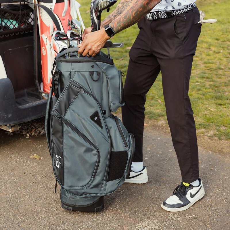 Sunday Golf Big Rig Cartbag, midnight green