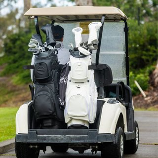 Sunday Golf Big Rig S-Class Cartbag, weiss
