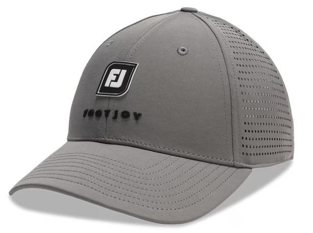 FootJoy Perforated Trucker Herren Cap, grau