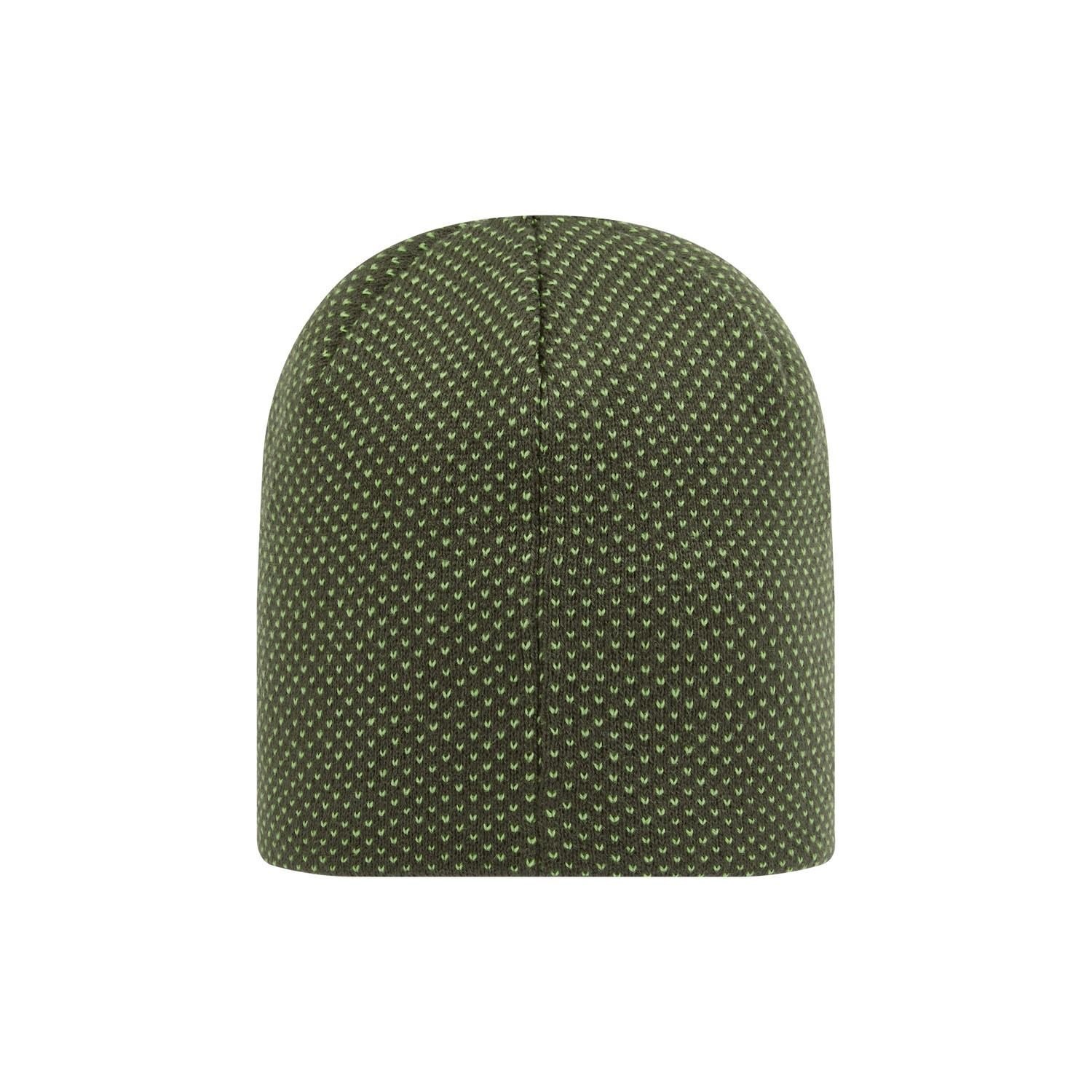 FootJoy FJ Pünktchen-Jacquard-Beanie, grün