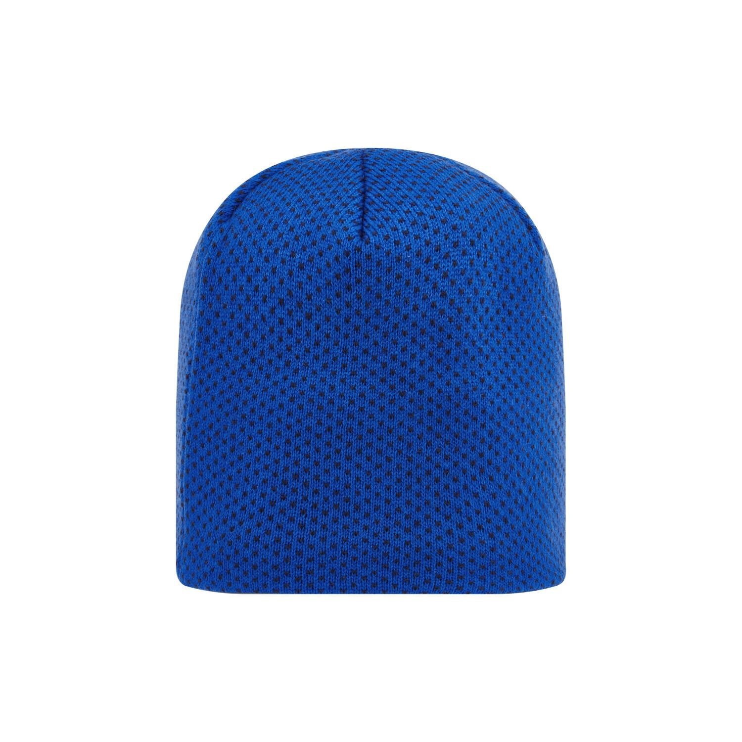FootJoy FJ Pünktchen-Jacquard-Beanie, blau
