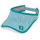 FootJoy Damen Visor, teal print/teal
