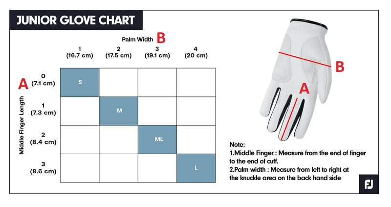 FootJoy FJ Junior Handschuh
