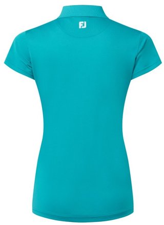 FootJoy Stretch Pique Solid Damen Poloshirt, grün