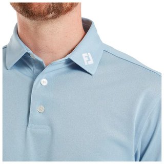 FootJoy Stretch Pique Solid Herren Polo, chambray