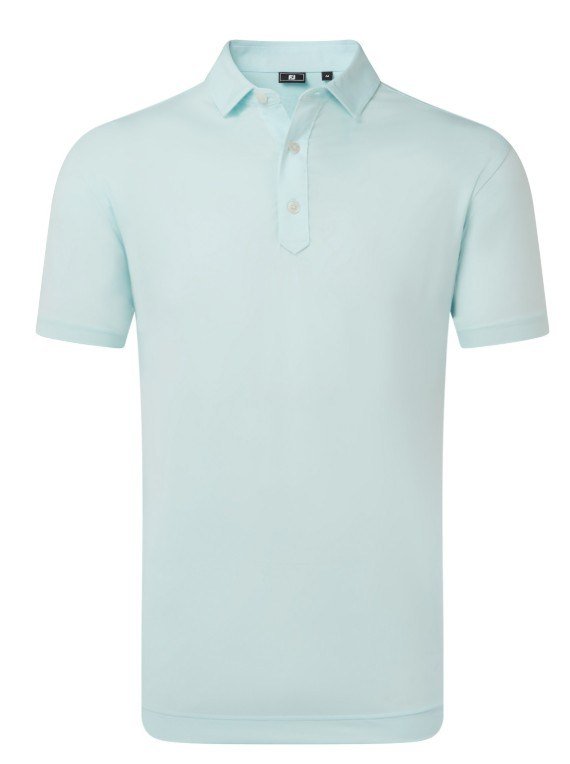 FootJoy Lisle Solid Herren Poloshirt, ice blue
