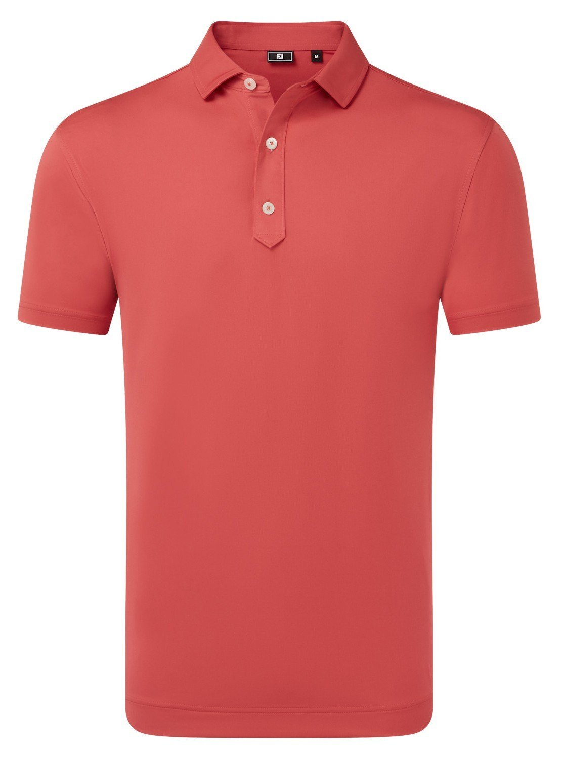 FootJoy Lisle Solid Herren Poloshirt, nantucket red
