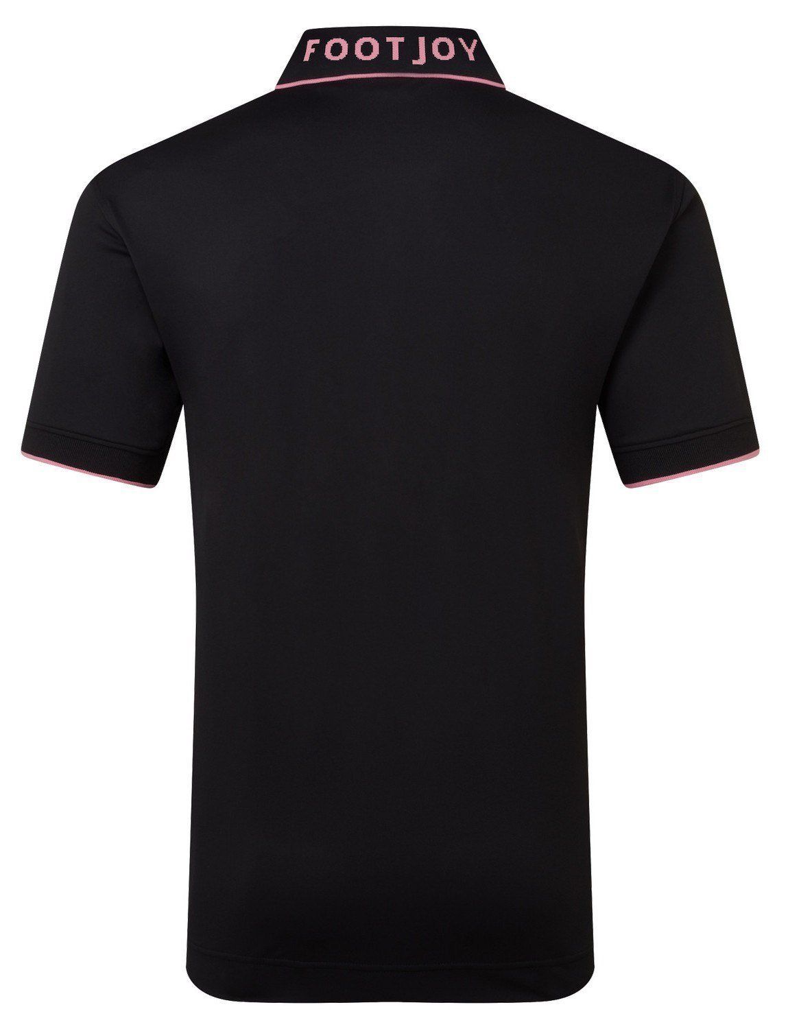 FootJoy FJ Wordmark Herren Poloshirt, pique schwarz