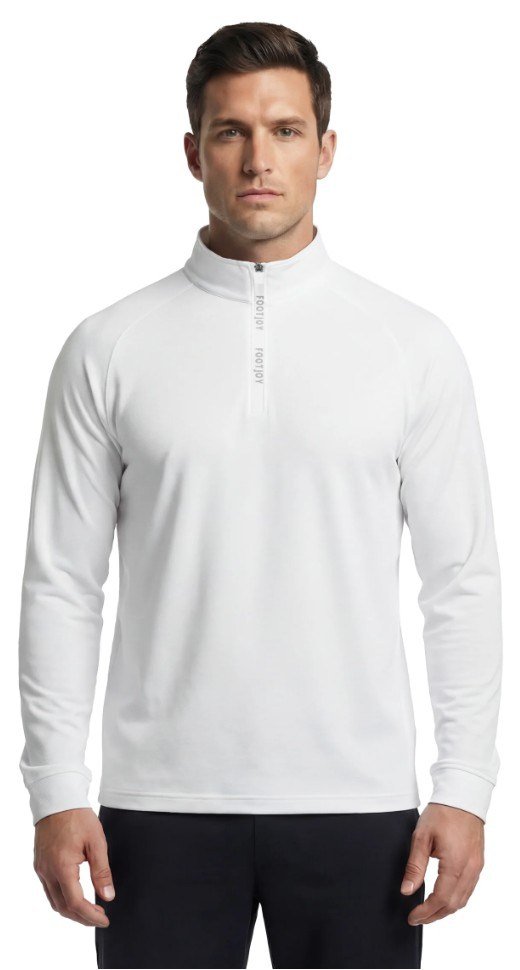FootJoy Wordmark Chill Out Herren Sweatshirt, weiss