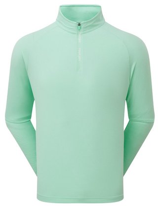 FootJoy Wordmark Chill Out Herren Sweatshirt, sea glass/white