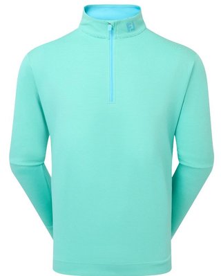 FootJoy Ottoman Stripe Chill-Out Herren Sweatshirt, blue reef/sea glass