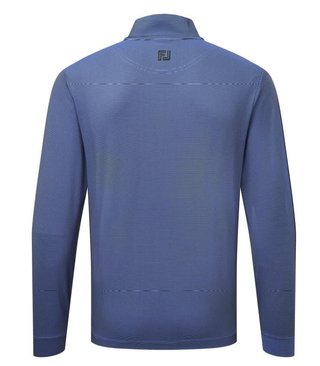 FootJoy Ottoman Stripe Chill-Out Herren Sweatshirt, black/vivid violet