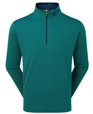 FootJoy Ottoman Stripe Chill-Out Herren Sweatshirt, navy/field green