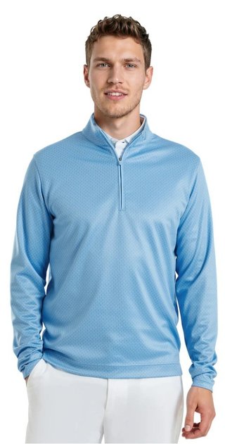 FootJoy Nautical Flag Tonal Chill Out Herren Sweatshirt, blue reef/deep reef