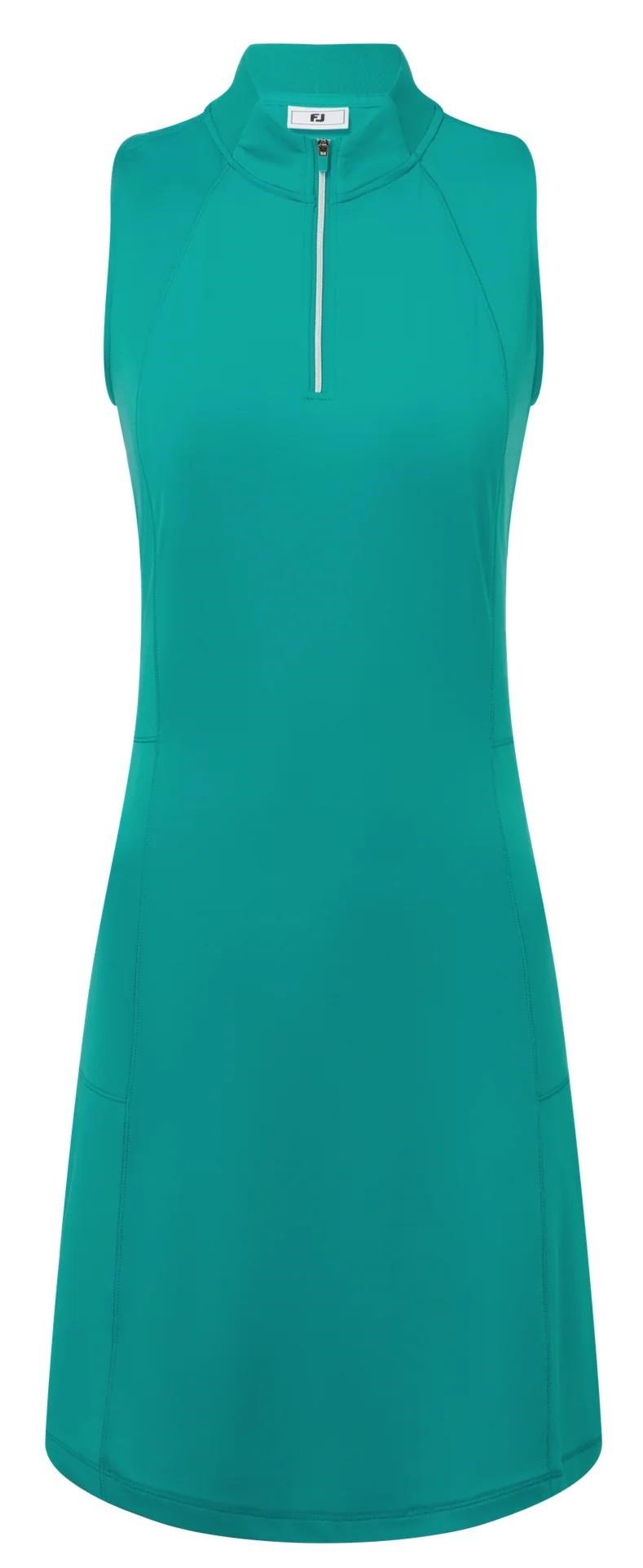 FootJoy 1/4 Zip Sleeveless Golfkleid, grün/ blau
