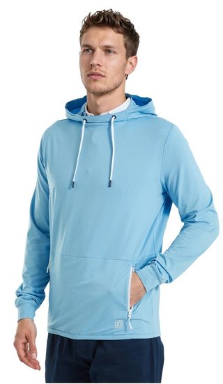 FootJoy TempoSeries Hoodie Herren Sweatshirt, blue reef