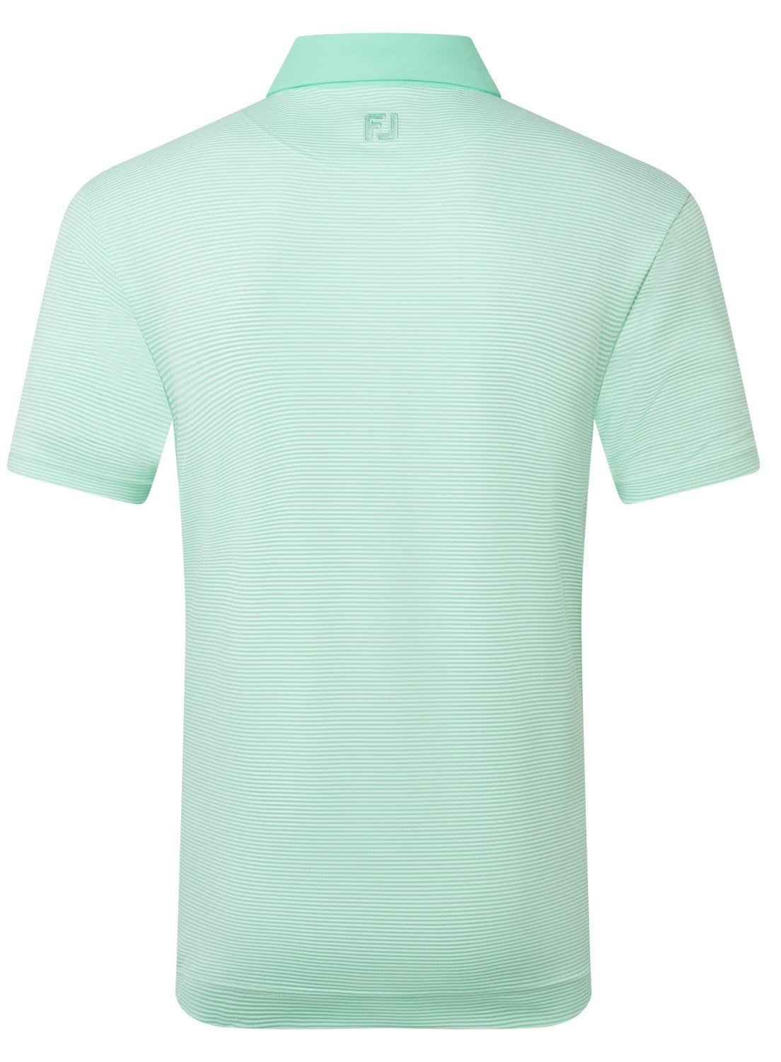 FootJoy Feeder Stripe Pique Herren Poloshirt, sea glass