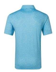 FootJoy Condensed Camo Print Lisle Herren Poloshirt, sea glass/blue reef/deep reef