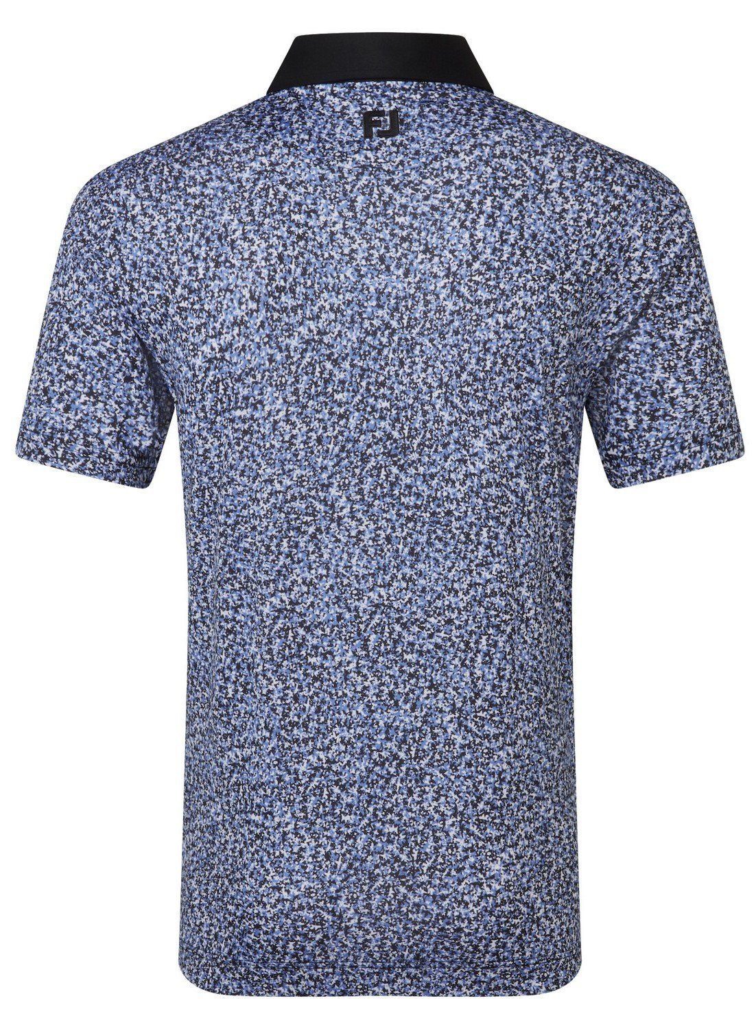 FootJoy Condensed Camo Print Lisle Herren Poloshirt, white/vivid violet/black