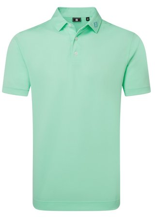FootJoy Stretch Pique Solid Herren Poloshirt, sea glass