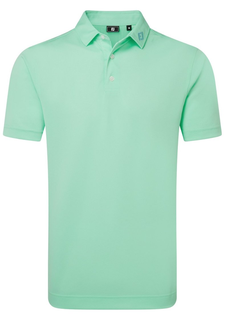 FootJoy Stretch Pique Solid Herren Poloshirt, sea glass