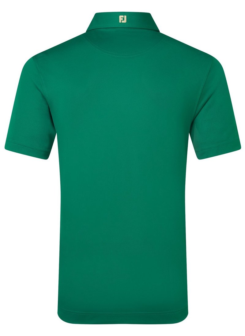 FootJoy Stretch Pique Solid Herren Poloshirt, field green