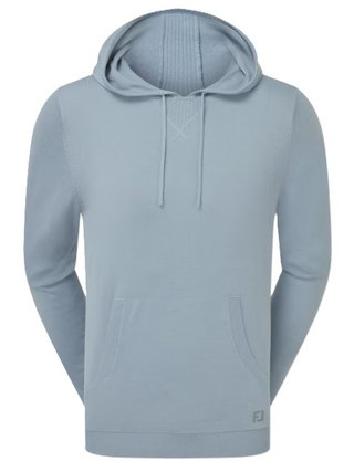 FootJoy drirelease Knit Hoodie Herren Sweatshirt, chambray
