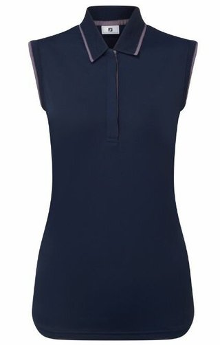 FootJoy Sleeveless Damen Poloshirt, dunkelblau