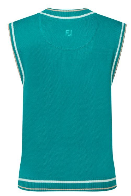 FootJoy Sweater Tank Damen Weste, tile blue