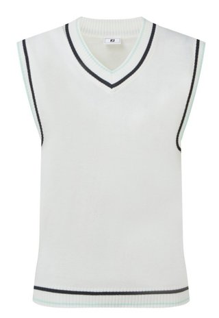 FootJoy Sweater Tank Damen Weste, weiss