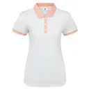 FootJoy Cap Sleeve Damen Poloshirt, weiss
