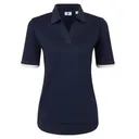 FootJoy Texture Knit Damen Poloshirt, dunkelblau