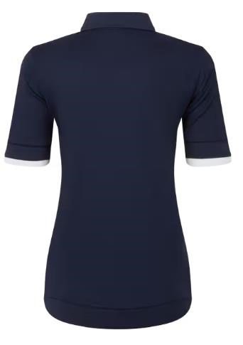 FootJoy Texture Knit Damen Poloshirt, dunkelblau