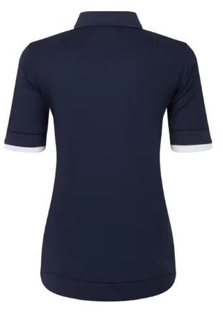 FootJoy Texture Knit Damen Poloshirt, dunkelblau
