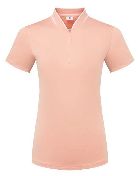FootJoy Zip Blade Damen Poloshirt, desert peach